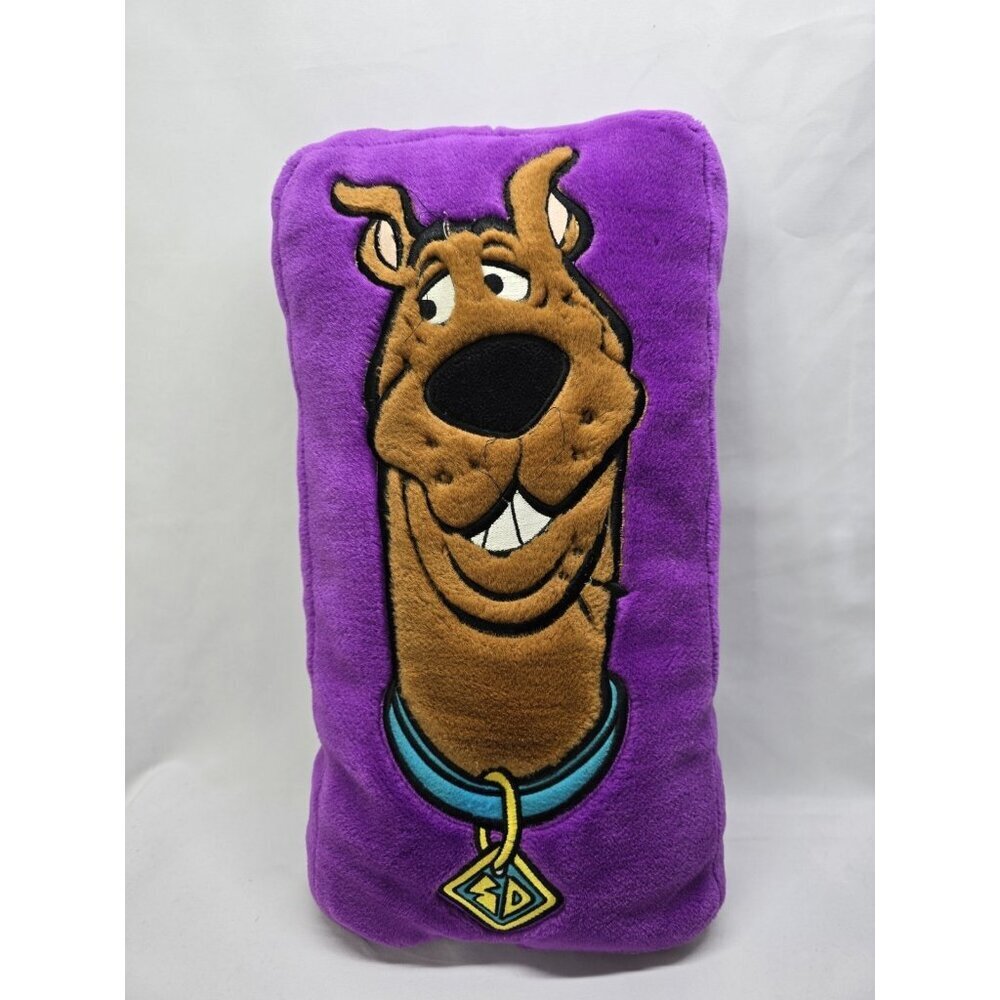 Vintage Purple Scooby Doo Plush Pillow Throw Pillow- Y2K Room Decor- READ INFO
